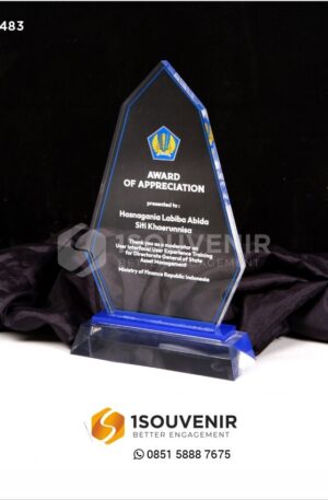 Plakat Akrilik Award of Appreciation Kemenkeu RI