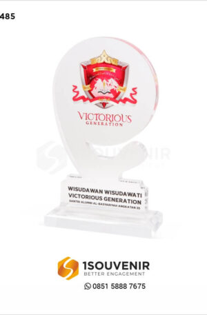 Plakat Akrilik Wisuda Santri Al-Basyariyah