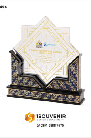 Plakat Akrilik Perhapi Perwakilan Daerah Kutai Timur