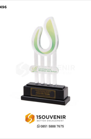 Plakat Akrilik Fakultas Teknik Universitas Muslim Indonesia