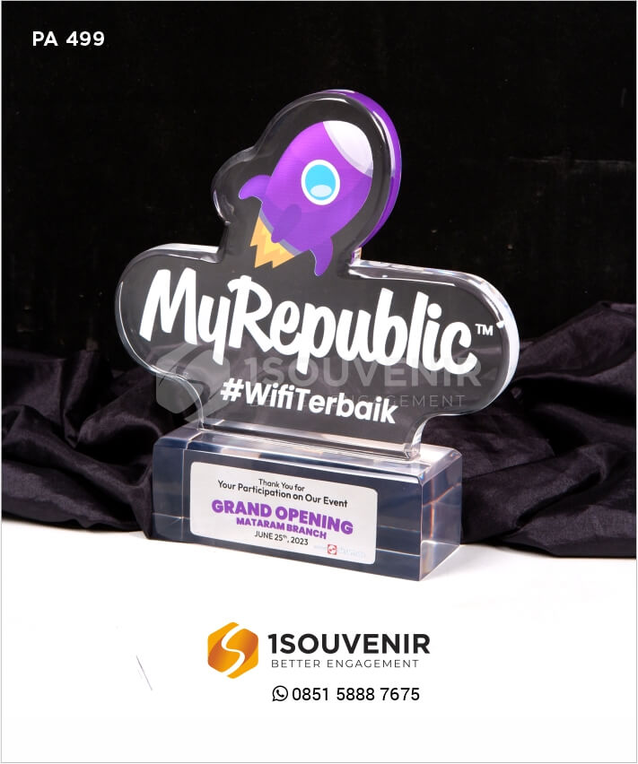 Plakat Akrilik MyRepublic