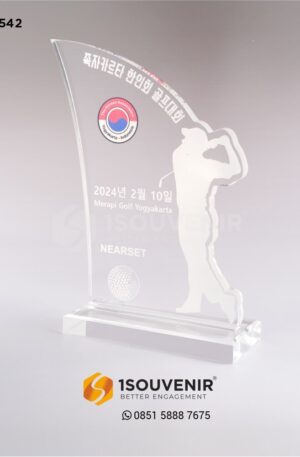 Plakat Akrilik Nearset Merapi Golf Yogyakarta 2024