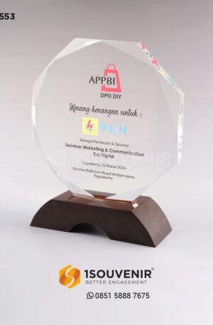 Plakat Akrilik APPBI DPD DIY PT PLN Yogyakarta