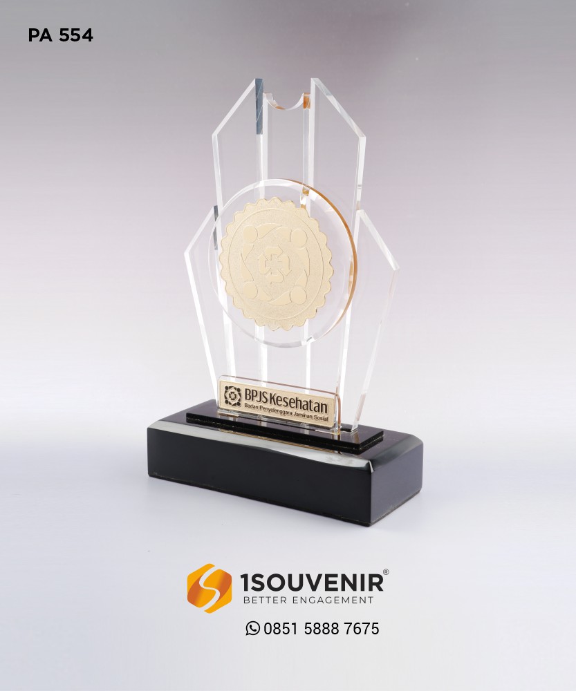 Plakat Akrilik Badan Penyelenggara Jaminan Sosial Kesehatan Denpasar