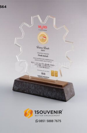 Plakat Akrilik Muro PT Murotech Indonesia Karawang