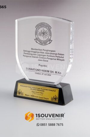 Plakat Akrilik Pengurus P3SI Pusat Persatuan Pelestari Perkutut Indonesia Cirebon