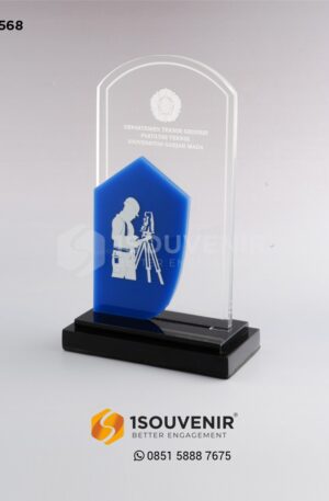 Plakat Akrilik Departemen Teknik Geodesi Fakultas Teknik UGM Yogyakarta