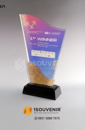 Plakat Akrilik Goverment Hospital Procurement Forum & Expo 2024 Yogyakarta