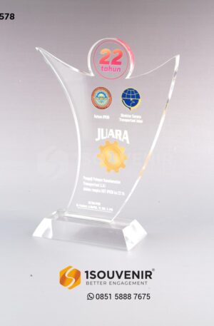 Plakat Akrilik Penguji Pelopor Keselamatan Transportasi LLAJ HUT IPKBI ke 22th