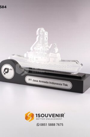 Plakat Akrilik PT Jasa Armada Indonesia Tbk