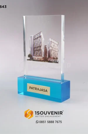 Plakat Akrilik Patraland Amarta Apartment PT Patrajasa