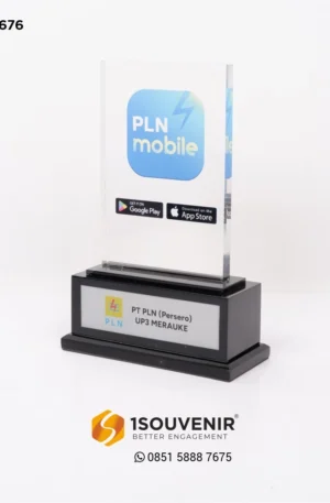 Plakat Akrilik PLN UP3 Merauke