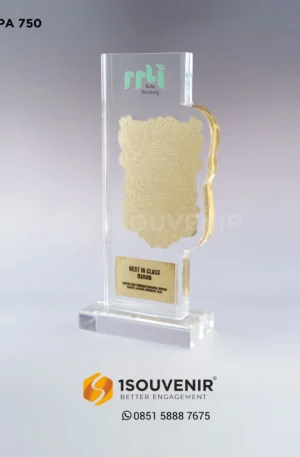 Plakat Akrilik Penghargaan Best in Class dalam Kontes dan Pameran Bonsai Suiseki Jawara Istimewa 2025