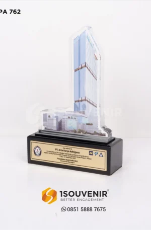 Plakat Akrilik Program Jakarta Annex Center Project Penghargaan untuk PT Arta Karya Adhiguna