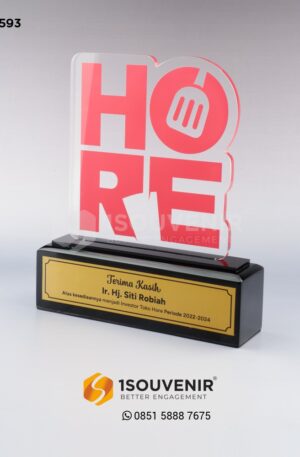 Plakat Akrilik Investor Toko Hore Periode 2022-2024