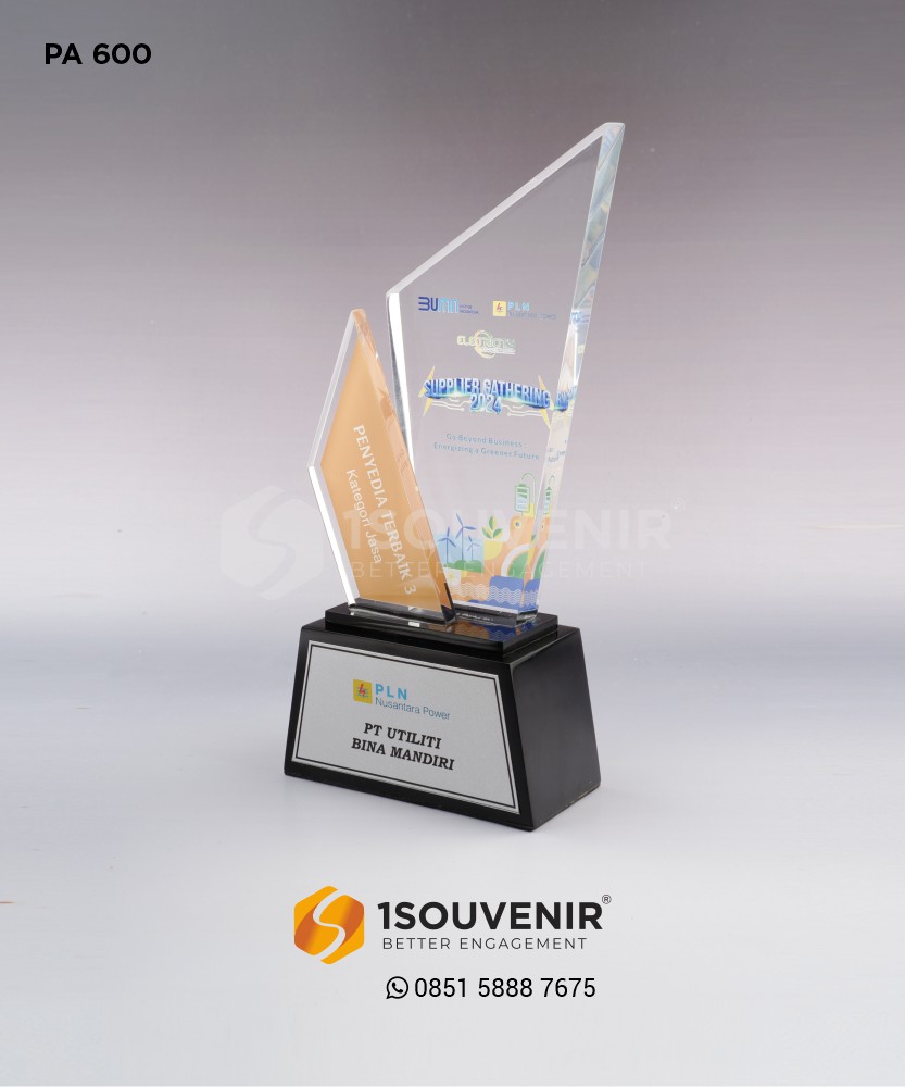 Plakat Akrilik Supplier Gathering 2024 PT PLN Nusantara Power