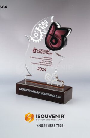 Plakat Akrilik 65 Tahun Lustrum Teknik Mesin UGM