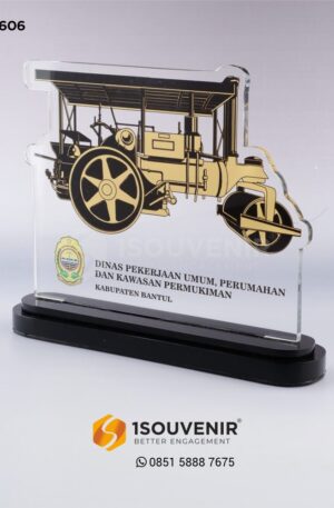 Plakat Akrilik Stoom Dinas Pekerjaan Umum, Perumahan, dan Kawasan Pemukiman Kab. Bantul