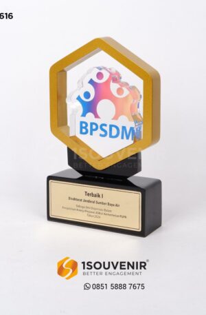 Plakat Akrilik Pengelolaan Kinerja Pegawai ASN Kementerian PUPR Tahun 2024