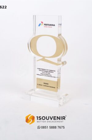 Plakat Akrilik Q Pertamina Patra Niaga Balikpapan